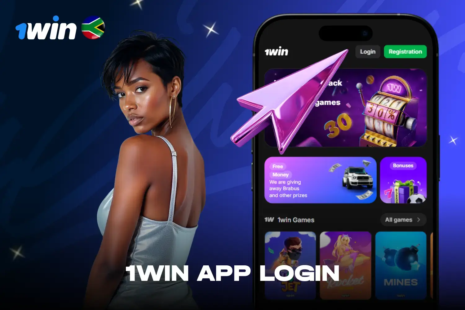 1win Casino App South Africa - Android APK and iOS
