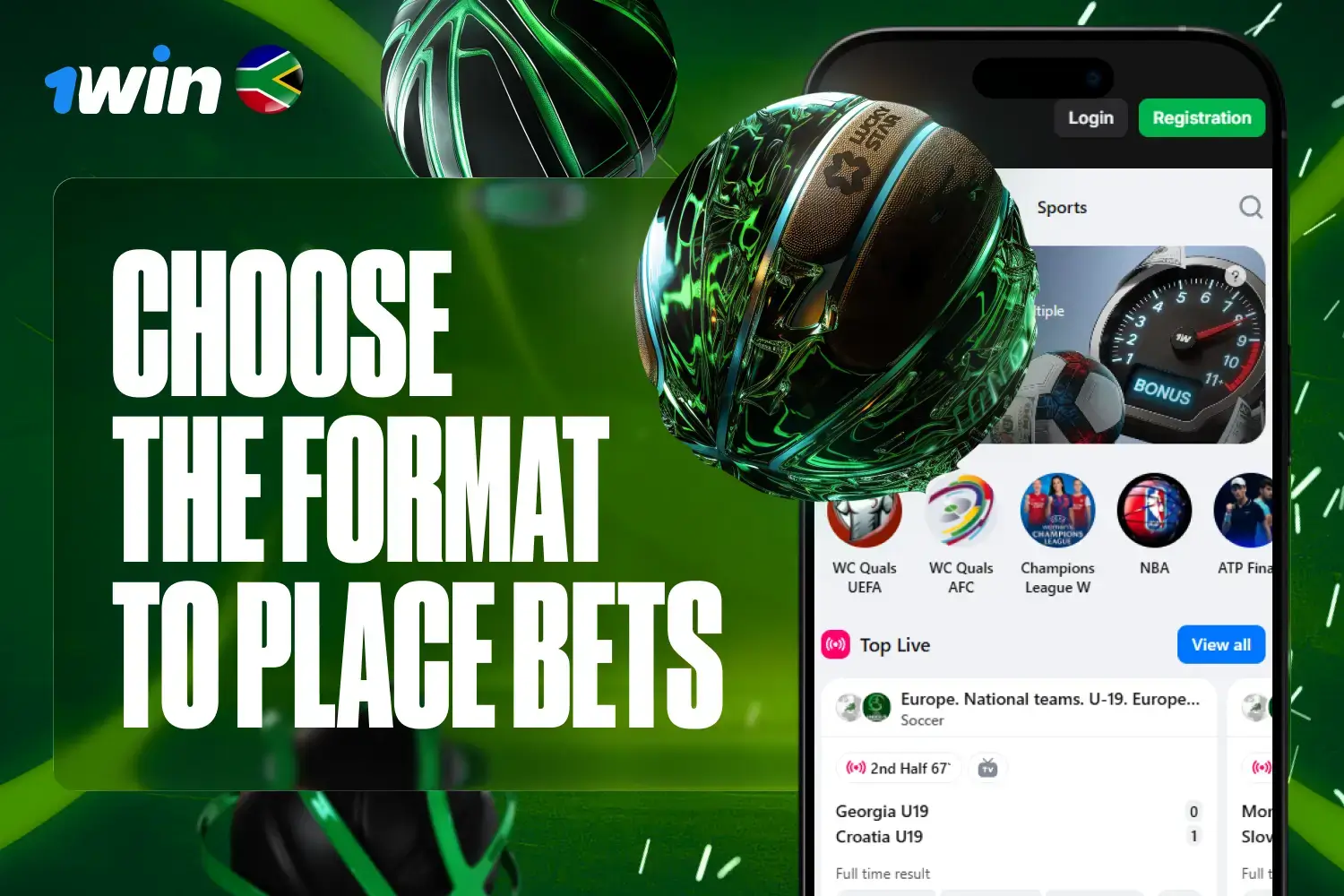 1win Casino and Betting South Africa - Play in ZAR